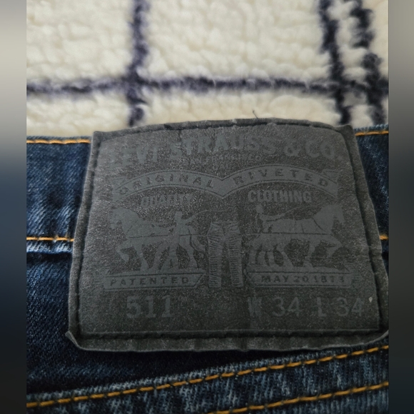 Levi's Straight Leg Men's 34x34 ▪️GUC▪️ - Picture 4 of 6